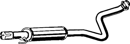 Stredni tlumic vyfuku ASMET 20.038 – OE 17410-21060