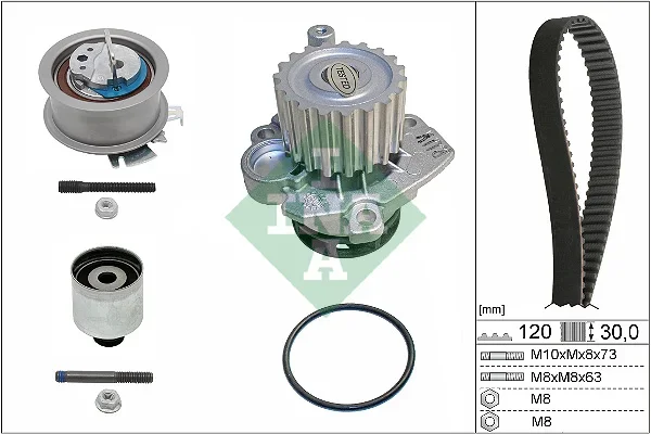 Vodni pumpa + sada ozubeneho remene Schaeffler INA 530020133