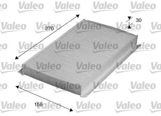 Filtr, vzduch v interiéru VALEO 715518 – OE LR170345