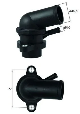 Termostat, chladivo MAHLE TI23987D