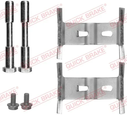 Sada prislusenstvi, oblozeni kotoucove brzdy QUICK BRAKE 109-1658