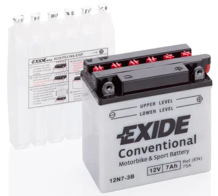 startovací baterie EXIDE 12N7-3B startovací baterie EXIDE 12N7-3B