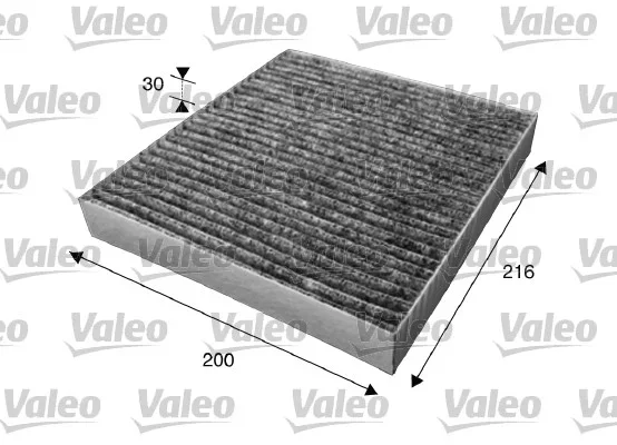 Filtr, vzduch v interiéru VALEO 715623