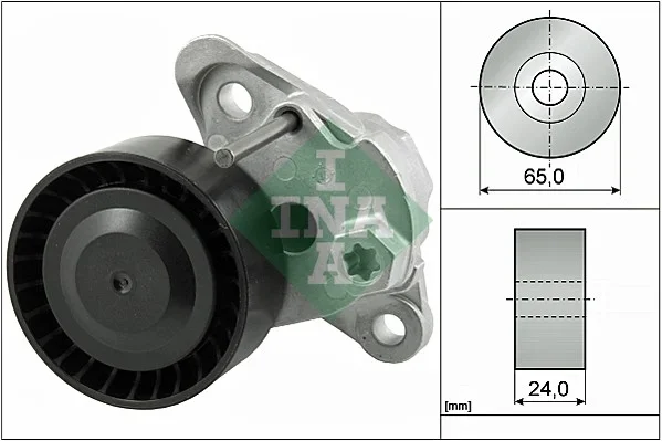 Napinaci rameno, zebrovany klinovy remen Schaeffler INA 534049710