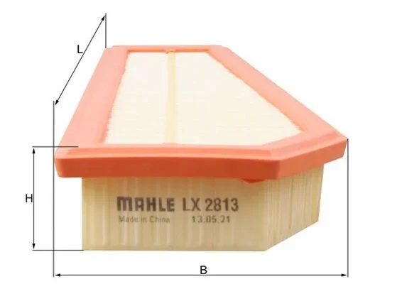 Vzduchový filtr MAHLE LX2813