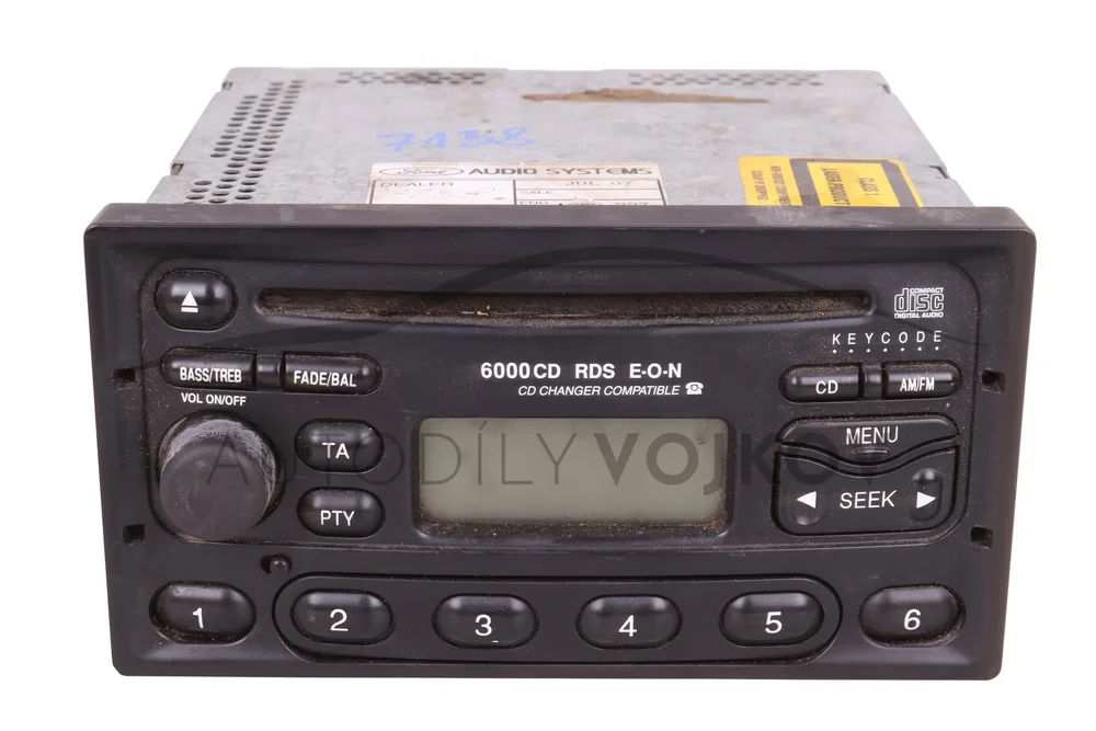 Autorádio 6000NE 4M21-18K876-KA v:96214