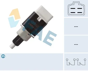 Spinac brzdoveho svetla FAE 24694