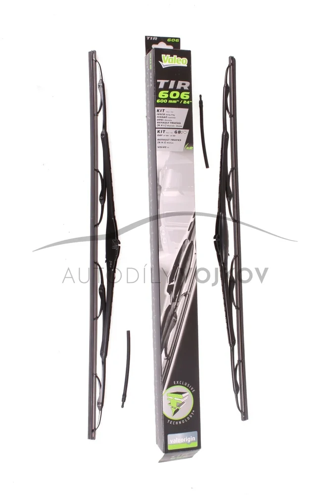 Stěrač VALEO TRUCK sada 600+600 mm v:24358