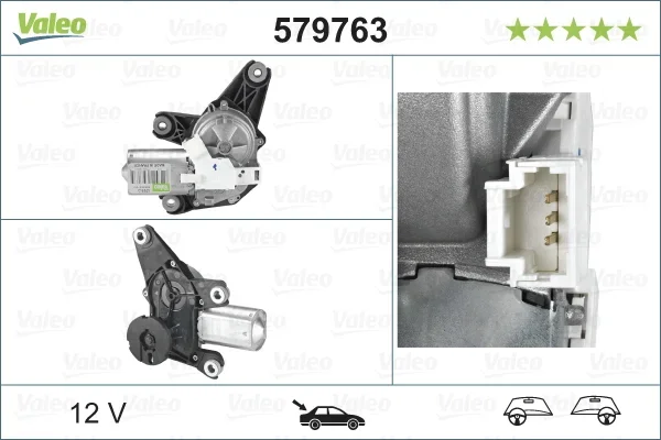 Motor stěračů VALEO 579763 – OE 8200001893 Motor stěračů VALEO 579763 – OE 8200001893