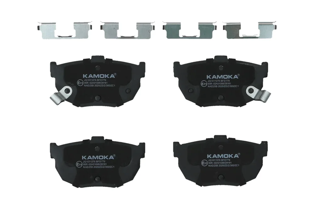 Sada brzdových destiček, kotoučová brzda KAMOKA JQ1011276