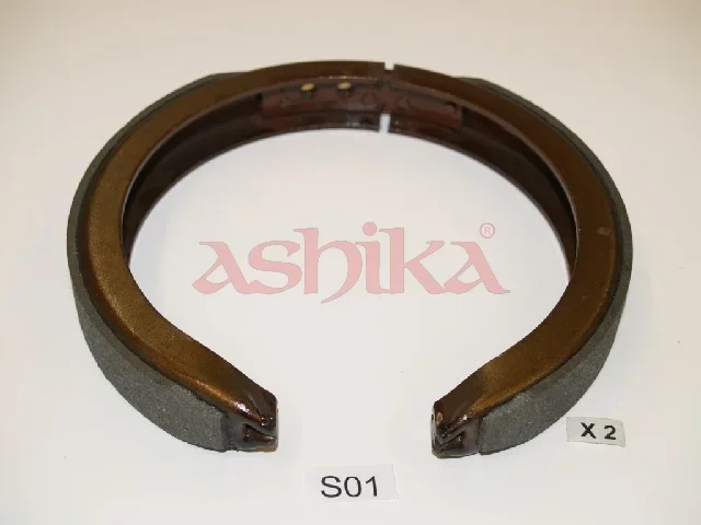 Sada brzdových čelistí, parkovací brzda ASHIKA 55-0S-S01
