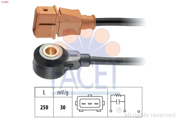 Senzor klepání FACET 9.3065 – OE 06A905377A