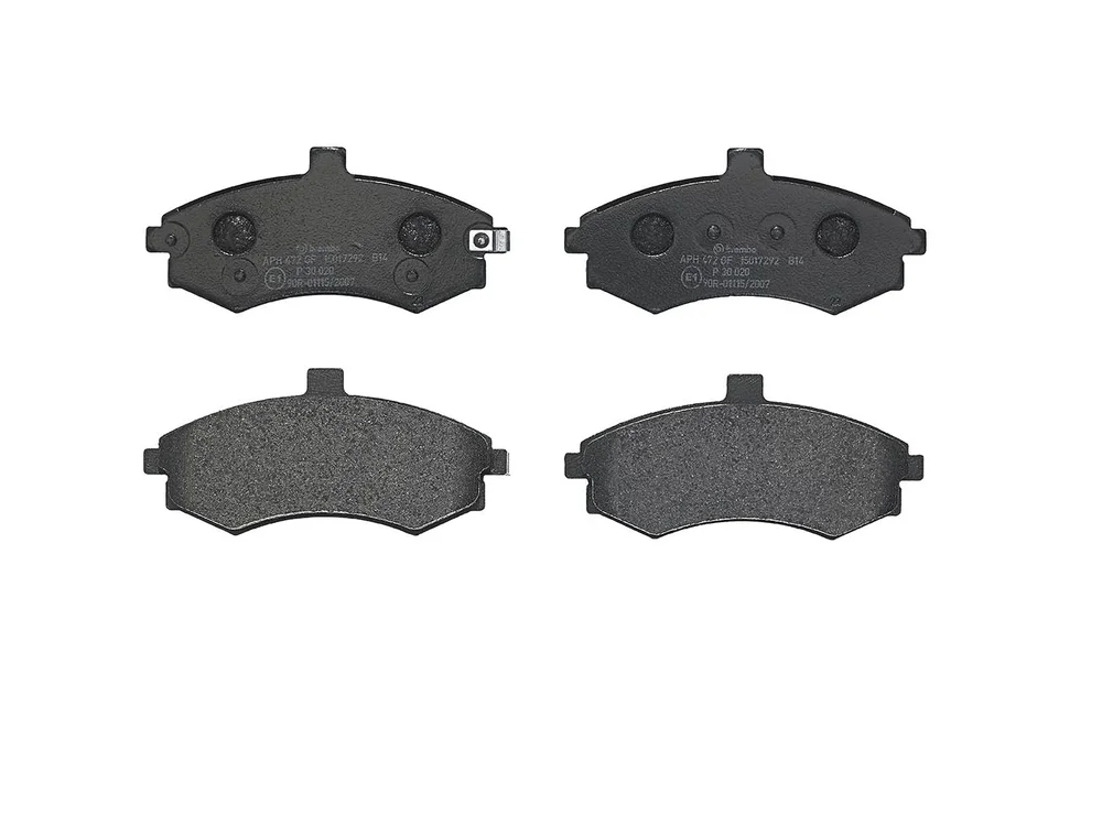 Sada brzdových destiček, kotoučová brzda BREMBO P30020