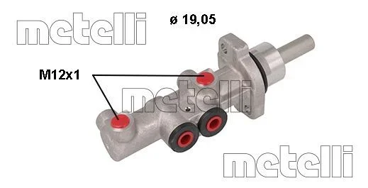 Hlavní brzdový válec METELLI 05-1117