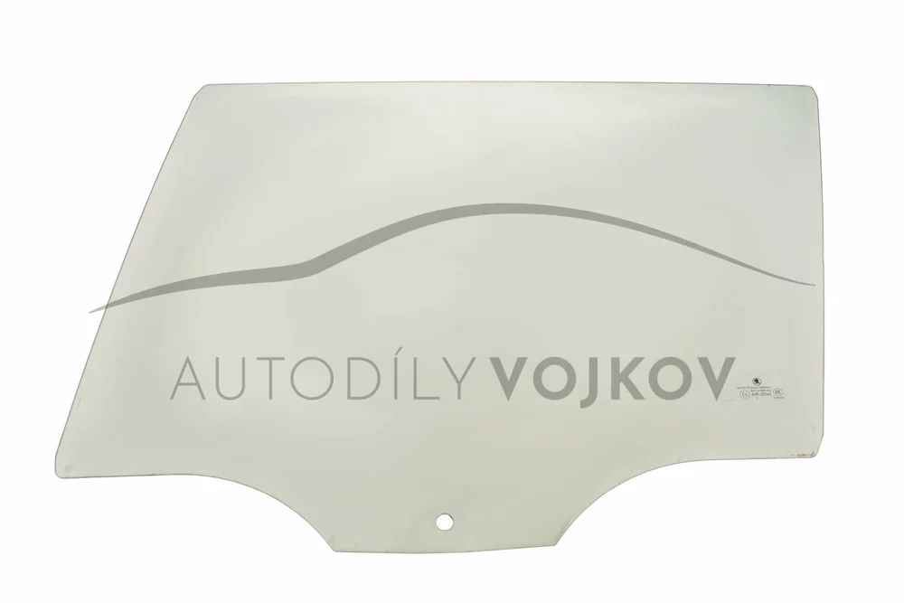 Sklo boční levé zadní stahovací zelené combi – 1Z9845205A v:72168