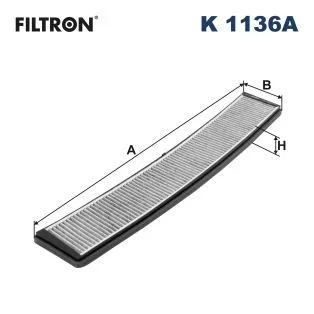 FI K1136A Filtr kabinový, s uhlíkem FILTRON