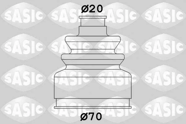 Sada měchů, hnací hřídel SASIC 2873743