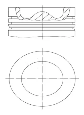 Píst MAHLE 037PI00115000