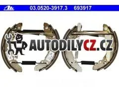 AT 693917 Sada brzdových čelistí, original TopKit ATE 33141