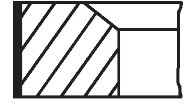 Sada pistnich krouzku MAHLE 081RS001040N0
