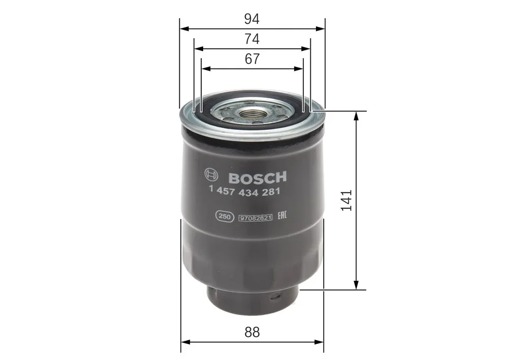 BO 1457434281 Filtr palivový BOSCH