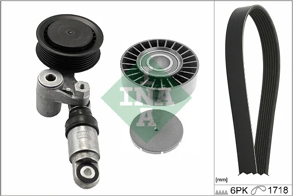Sada žebrovaných klínových řemenů Schaeffler INA 529024410