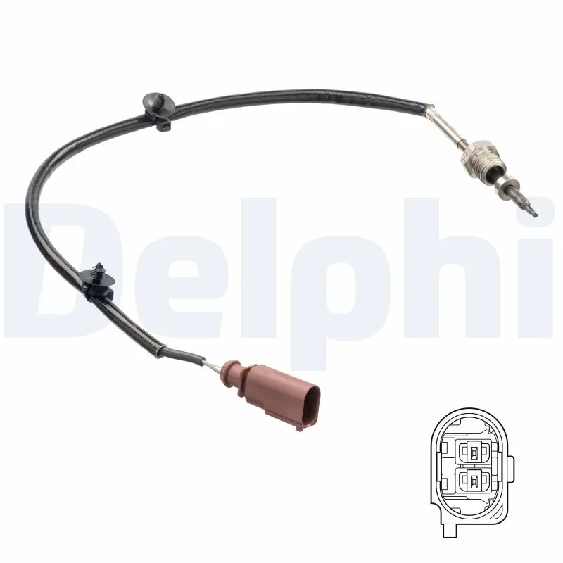 Čidlo, teplota výfukových plynů DELPHI TS30267 – OE 03L906088CA