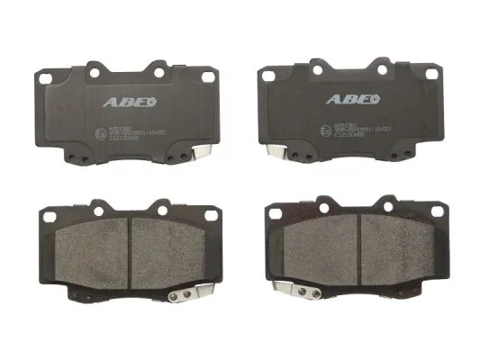 Sada brzdových destiček, kotoučová brzda ABE C12130ABE Sada brzdových destiček, kotoučová brzda ABE C12130ABE