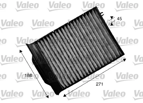 Filtr, vzduch v interiéru VALEO 715539