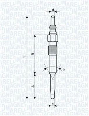 Zhavici svicka MAGNETI MARELLI 062900038304