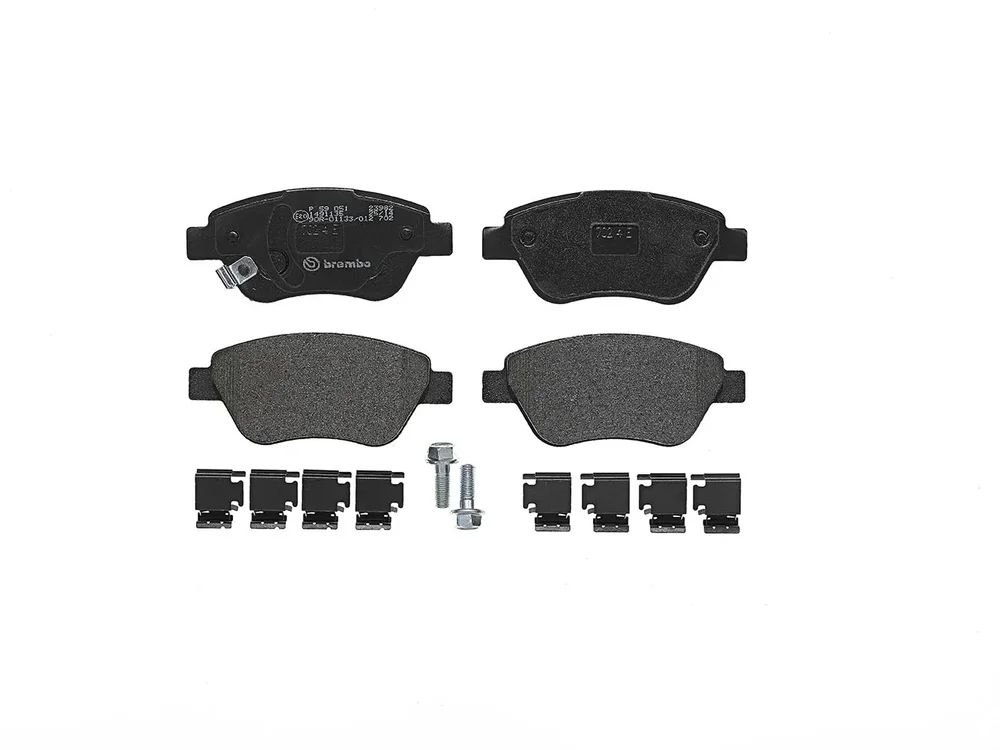 Sada brzdových destiček, kotoučová brzda BREMBO P59051X