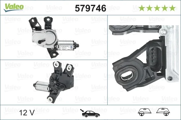 Motor stěračů VALEO 579746