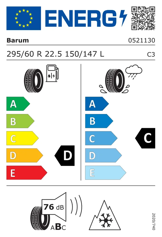 295/60R22.5 CBA BD200 BARUM 295/60R22.5CBABD200 295/60R22.5 CBA BD200 BARUM 295/60R22.5CBABD200