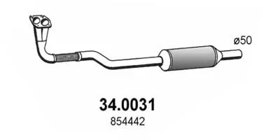 Katalyzátor STARLINE 99.40.639 Katalyzátor STARLINE 99.40.639