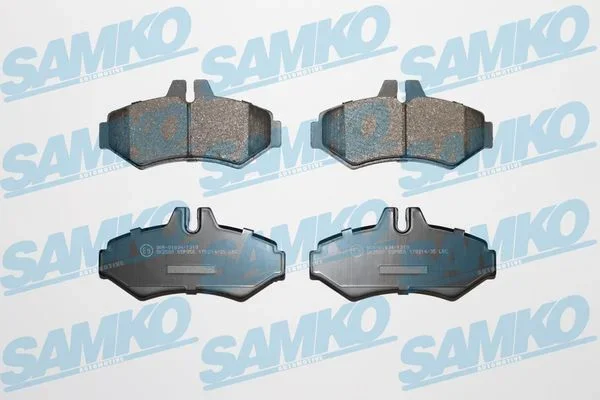 Sada brzdových destiček, kotoučová brzda SAMKO 5SP956