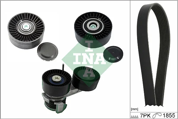 Sada žebrovaných klínových řemenů Schaeffler INA 529049310
