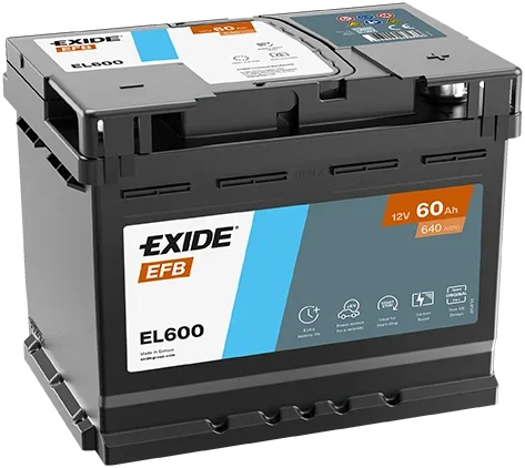 startovací baterie EXIDE EL600