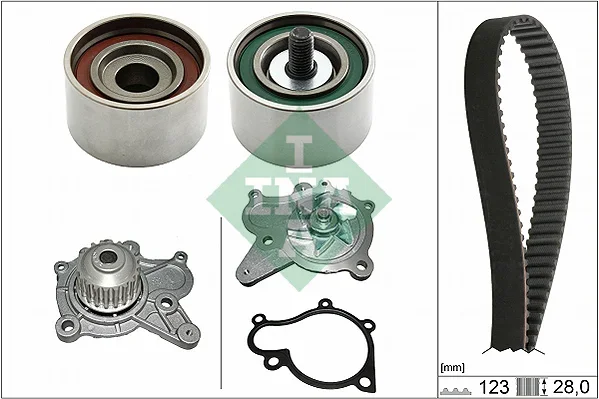 Vodni pumpa + sada ozubeneho remene Schaeffler INA 530050231