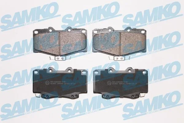 Sada brzdových destiček, kotoučová brzda SAMKO 5SP058