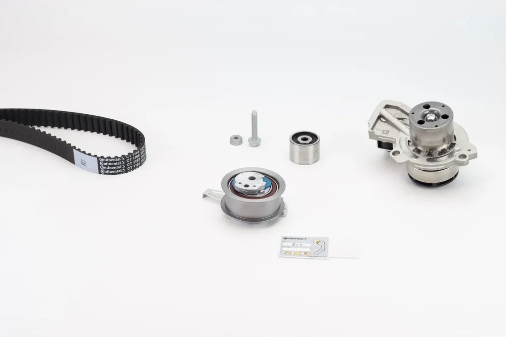 Vodní pumpa + sada ozubeného řemene CONTINENTAL CTAM CT1168WP7 Vodní pumpa + sada ozubeného řemene CONTINENTAL CTAM CT1168WP7