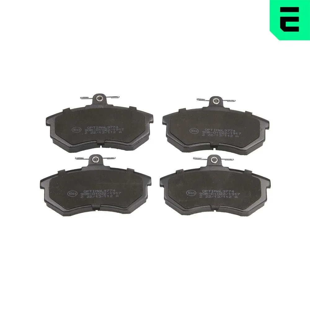 Sada brzdových destiček, kotoučová brzda OPTIMAL BP-09774