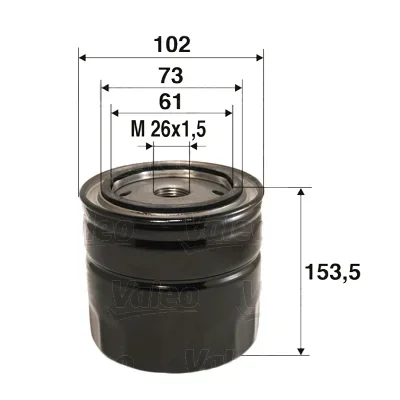 Olejový filtr VALEO 586085