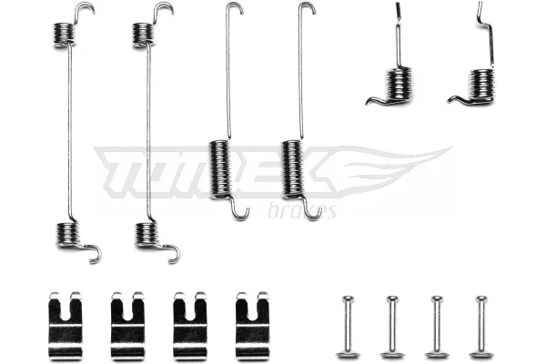 Sada příslušenství, brzdové čelisti Tomex Brakes TX40-71