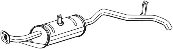 Zadni tlumic vyfuku BOSAL 280-007 – OE 1430083311 Zadni tlumic vyfuku BOSAL 280-007 – OE 1430083311