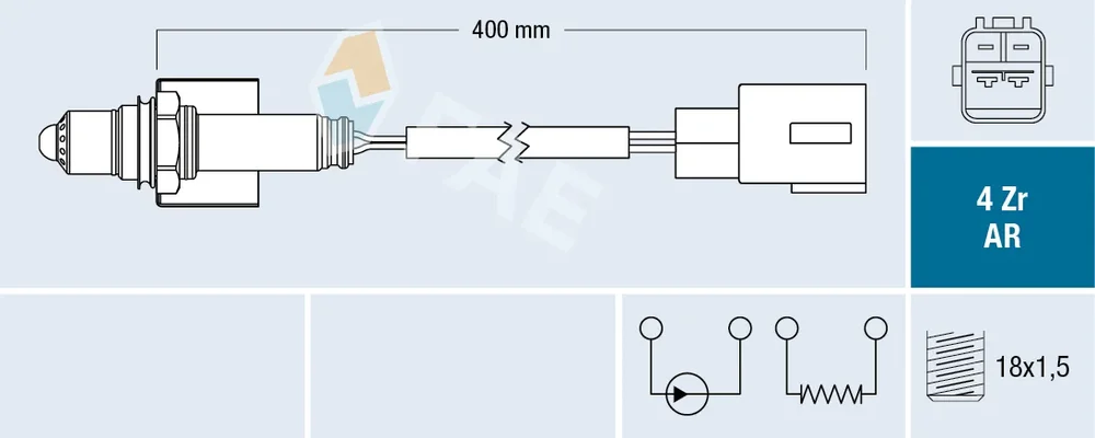 Lambda sonda FAE 75654 – OE 89467-47010