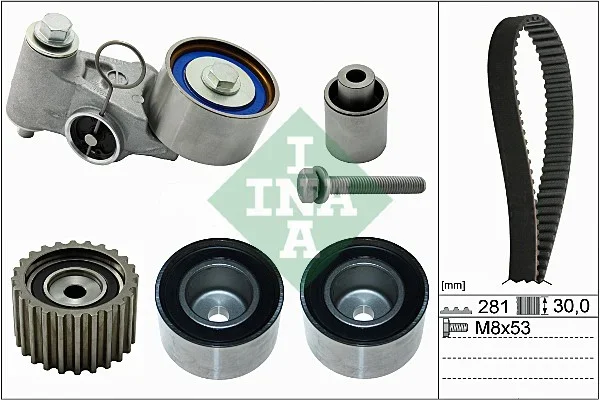ozubení,sada rozvodového řemene Schaeffler INA 530056310
