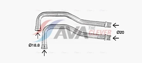 Výměník tepla, vnitřní vytápění AVA Clever Choice CN6330 Výměník tepla, vnitřní vytápění AVA Clever Choice CN6330