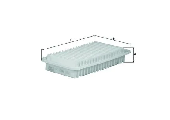Vzduchový filtr MAHLE LX1286