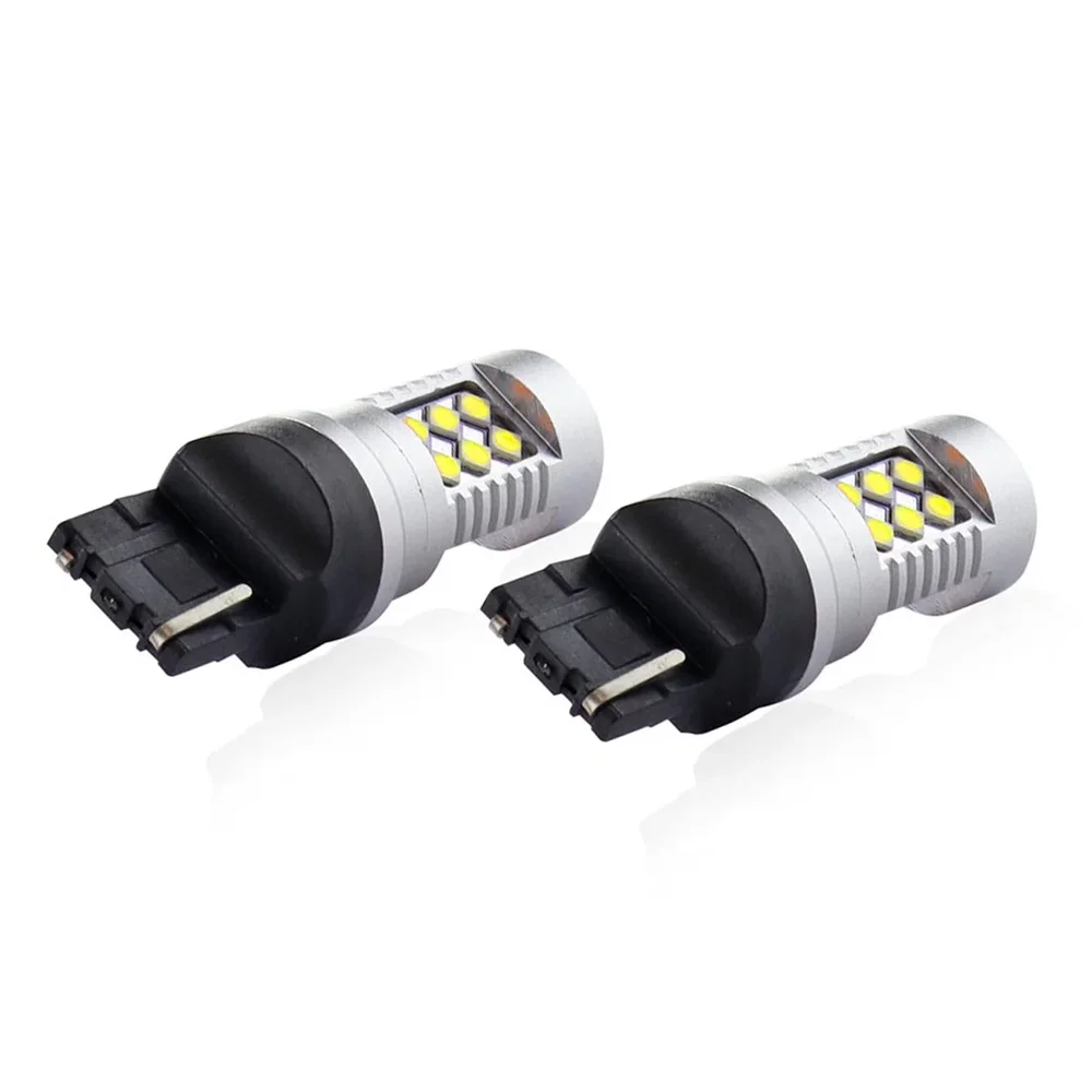 ZAROWKI LED 12V W21W 24XSMD T20 CANBUS AMIO 01173 - Obrázek 3