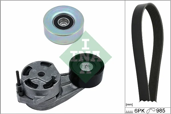 Sada žebrovaných klínových řemenů Schaeffler INA 529048211